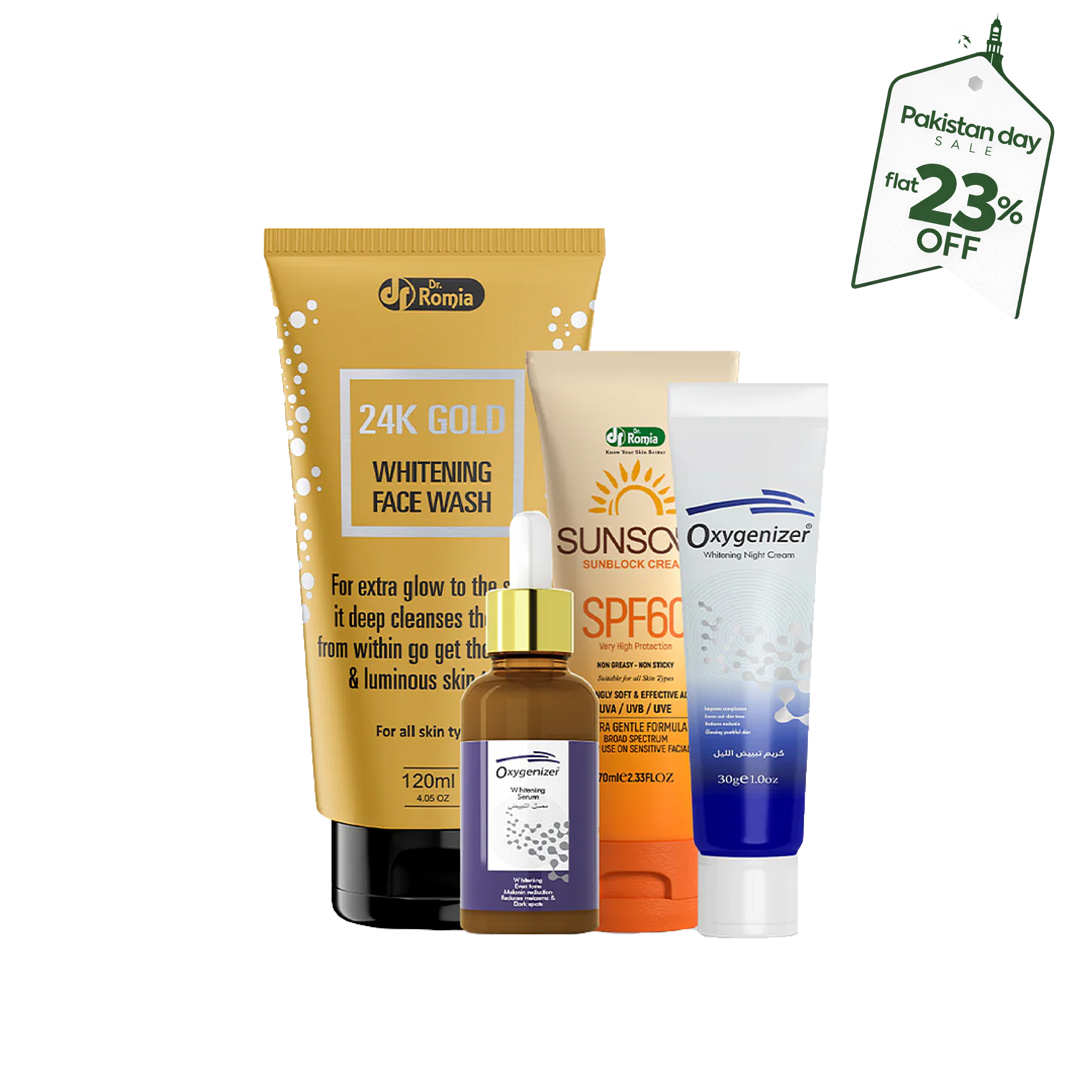 Special whitening bundle โ Whitening Cream & Brightening Products