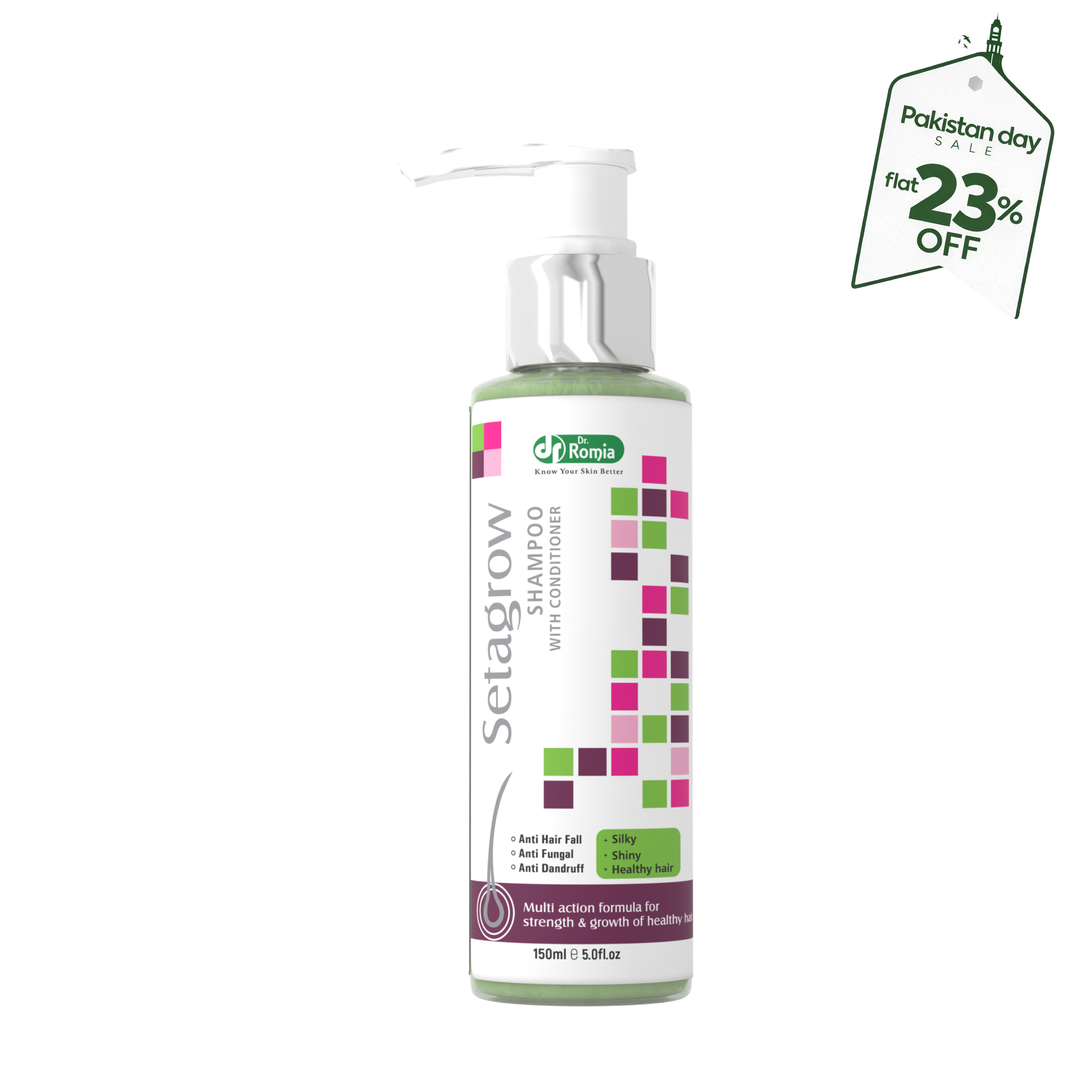 Solution For Hair Fall โ Setagrow Shampoo