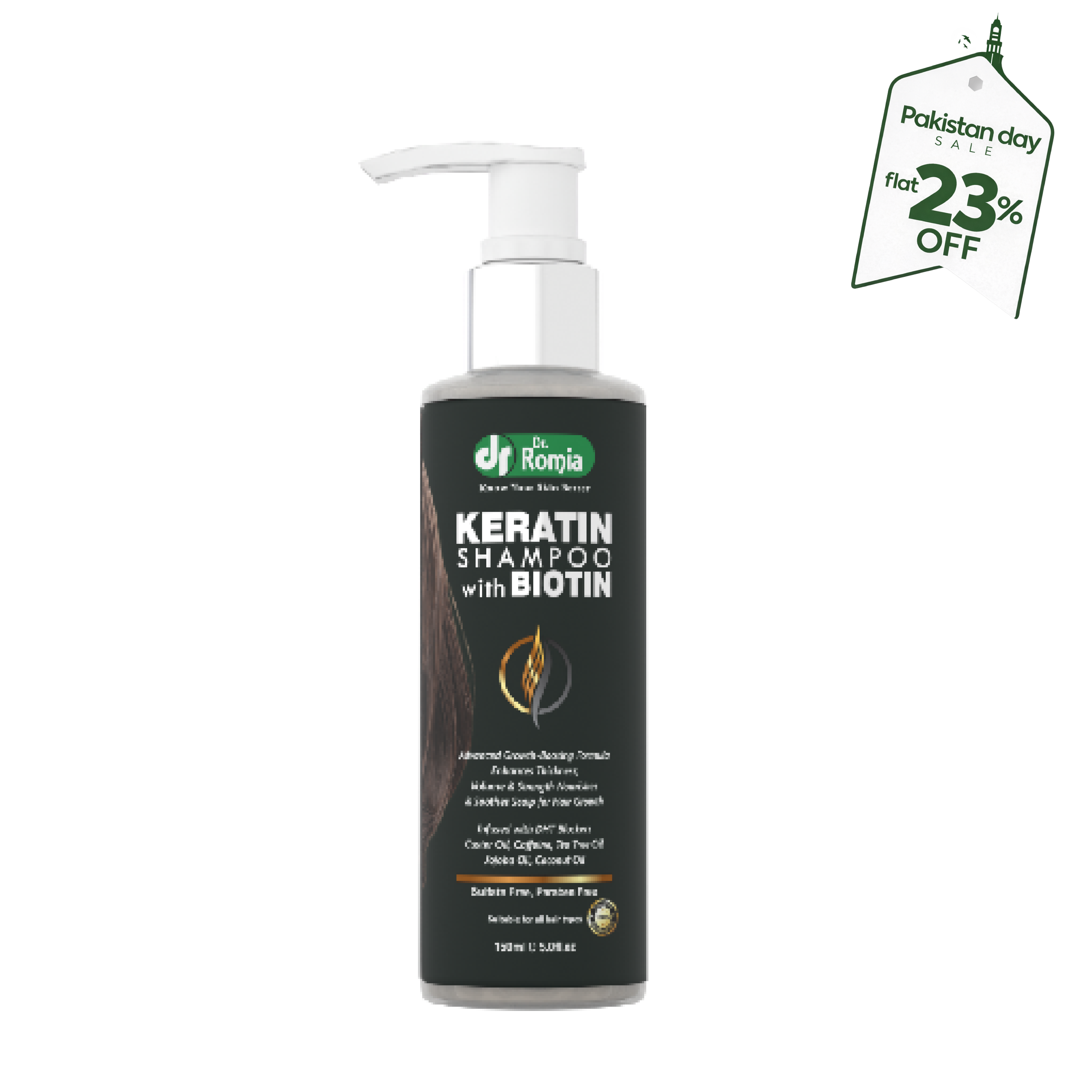 Keratin Shampoo with Biotin