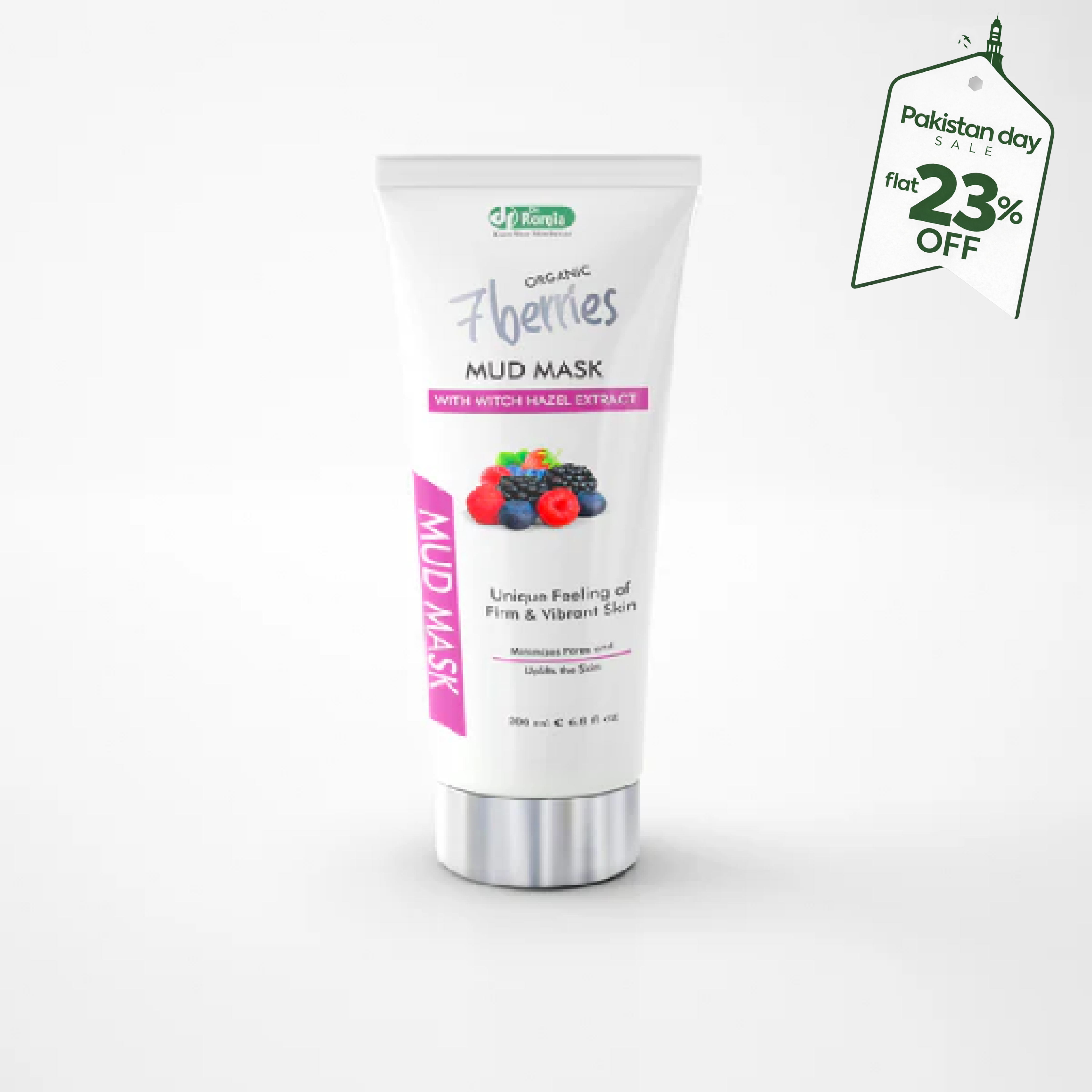 Face Mask For Skin Whitening โ Organic 7 Berries Mud Mask