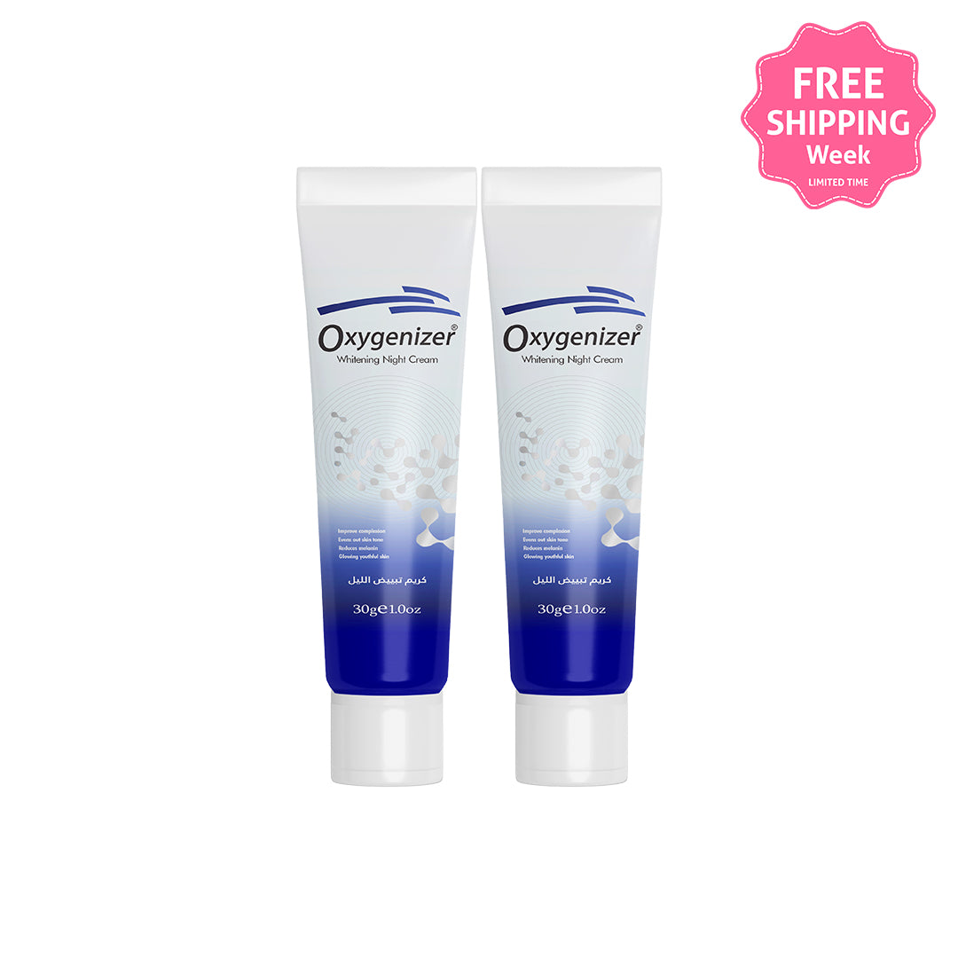 Oxygenizer Whitening Night Cream - 2 Pack