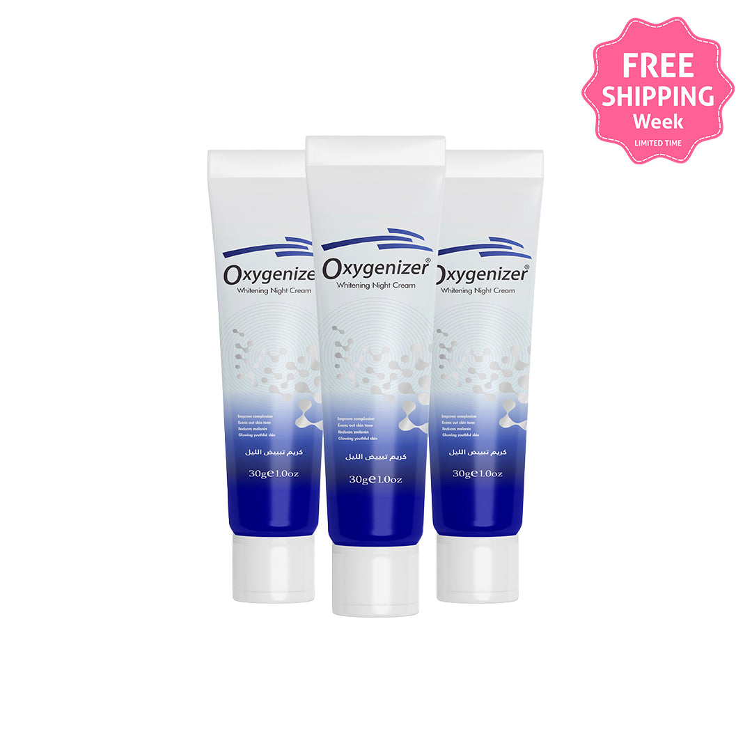 Oxygenizer Whitening Night Cream - Triple Pack