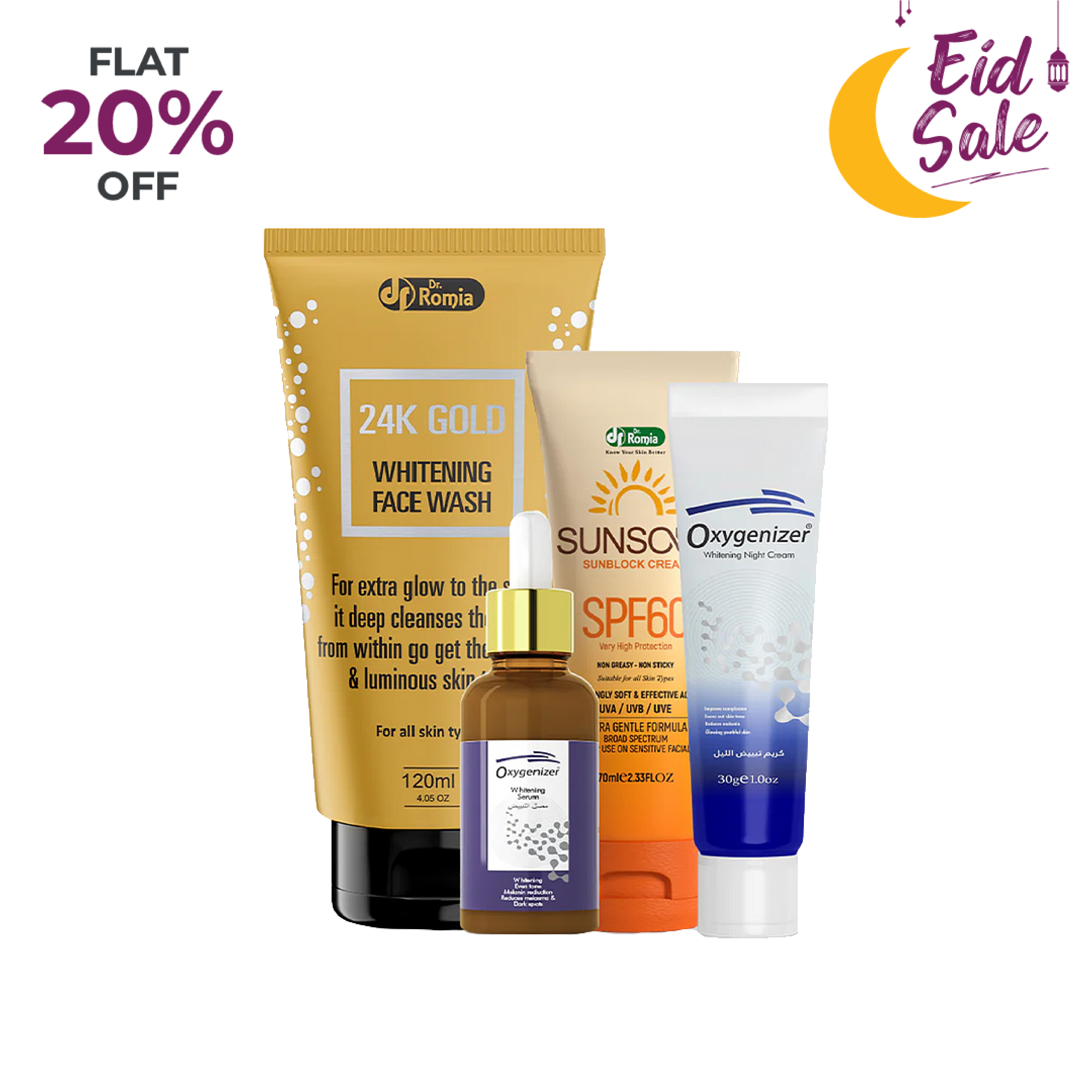 Special whitening bundle โ Whitening Cream & Brightening Products