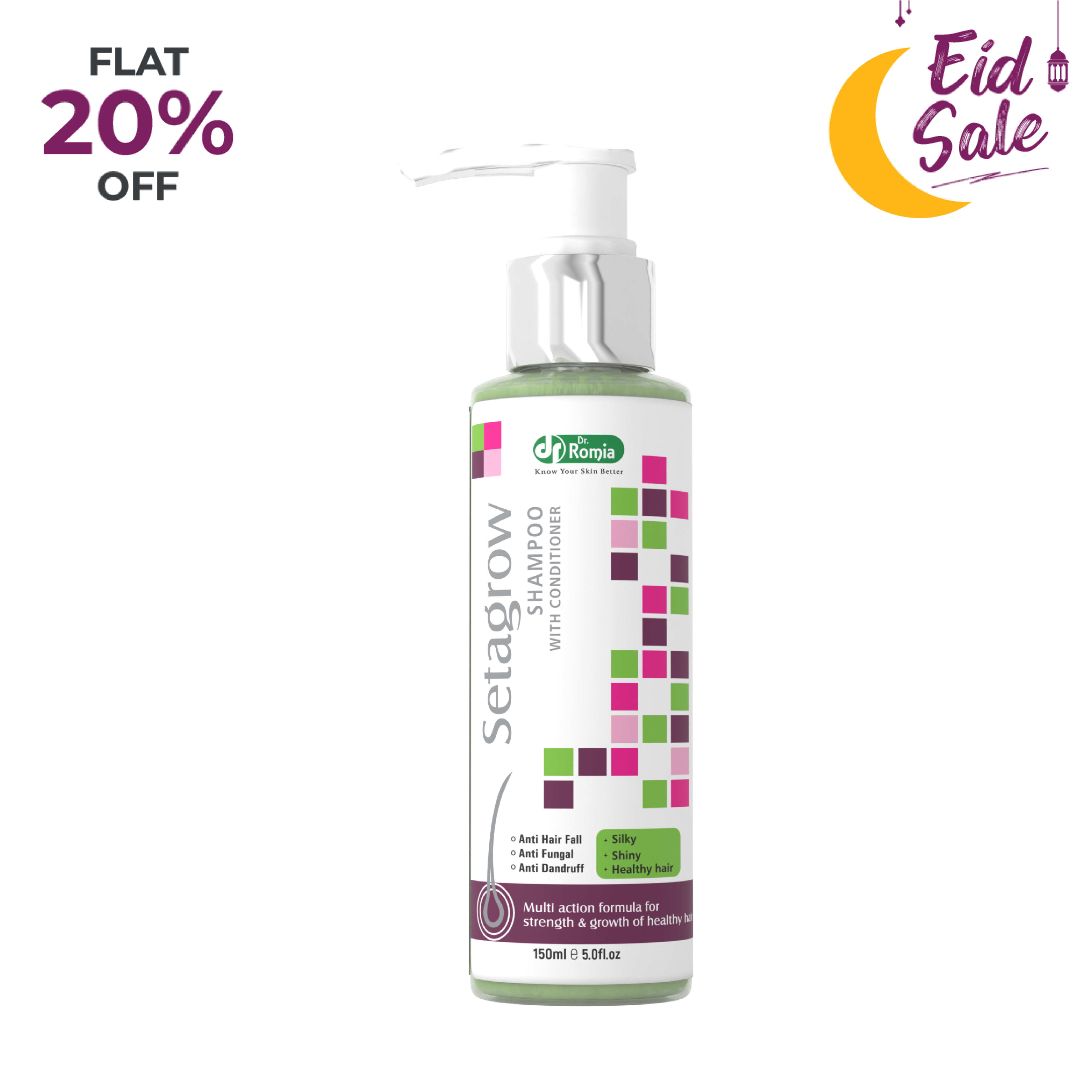 Solution For Hair Fall – Setagrow Shampoo