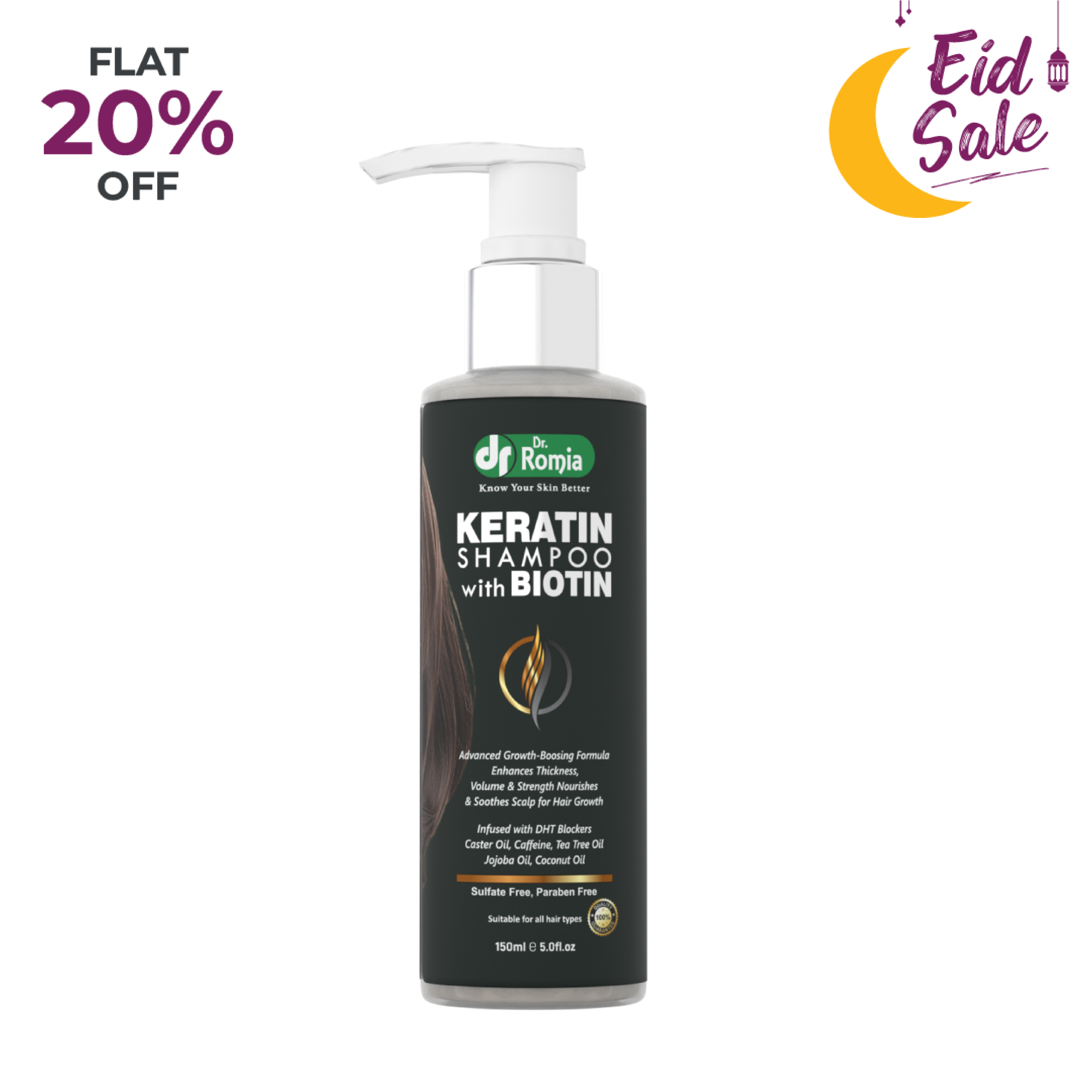 Keratin Shampoo with Biotin