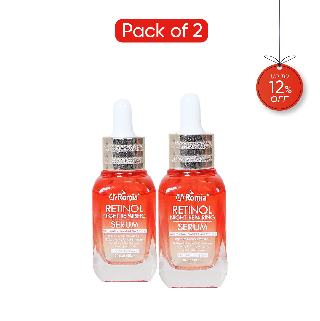 Retinol Night Repairing Serum - 2 Pack