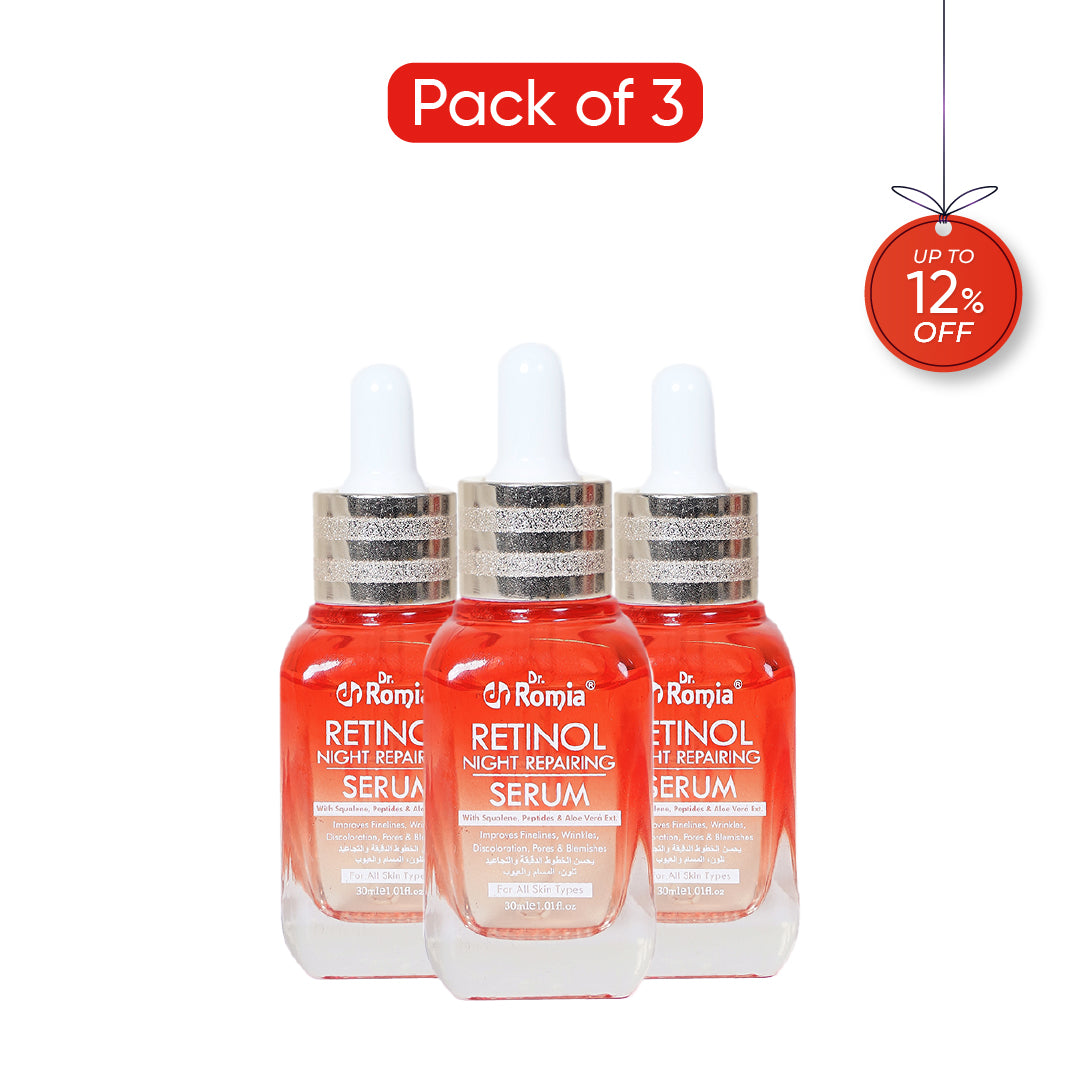 Retinol Night Repairing Serum 3 Packs
