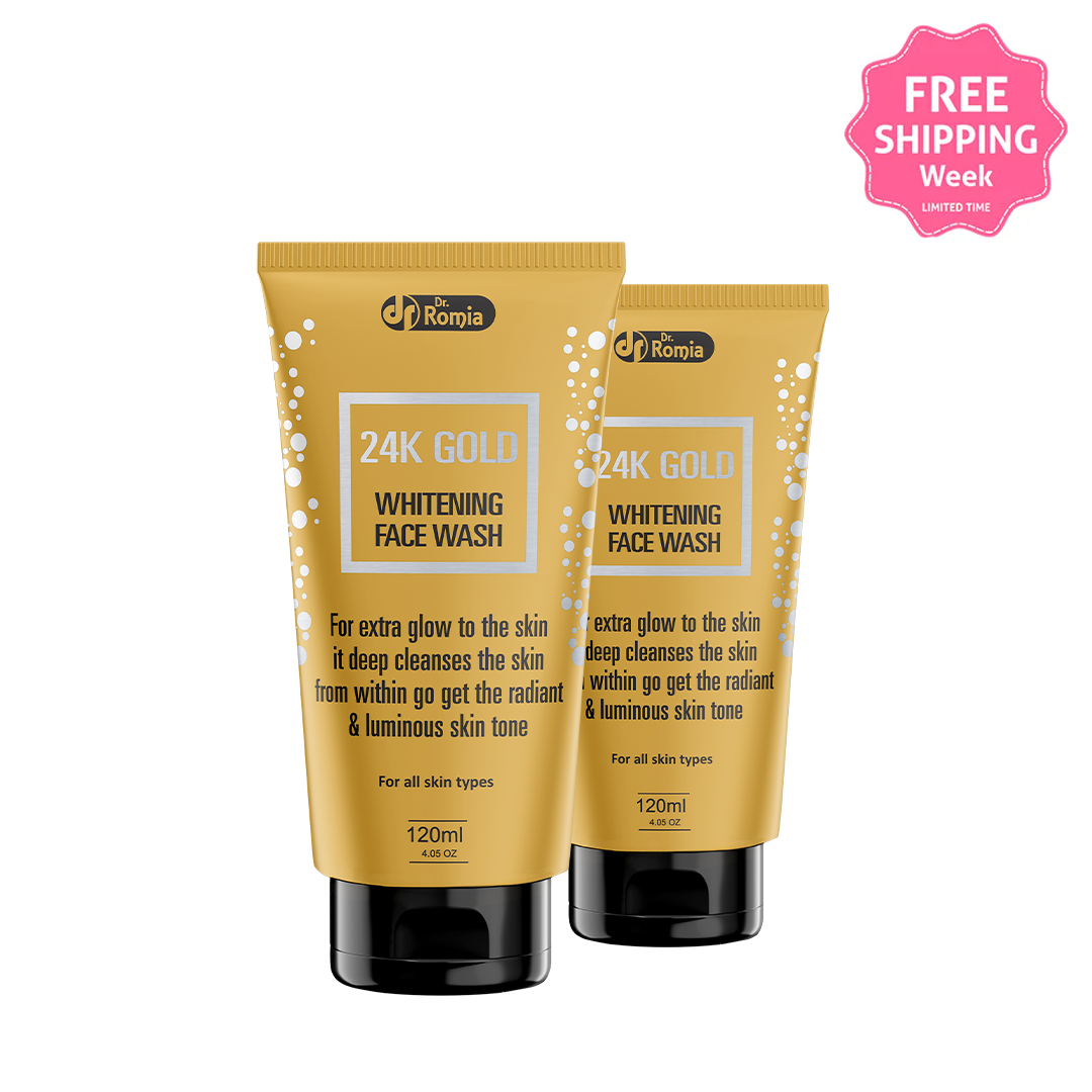 24K Gold Face Wash - 2 Pack