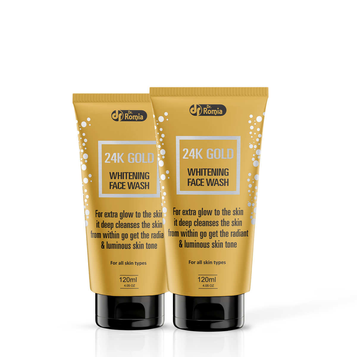 24K Gold Face Wash - 2 Pack