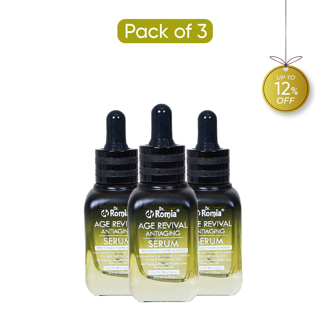 Age Revival Anti Aging Serum 3 Packs