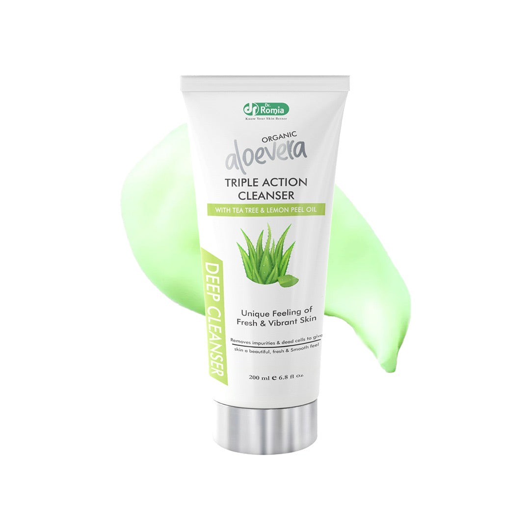 Aloe Vera Facial Wash – Organic Aloe Vera Cleanser