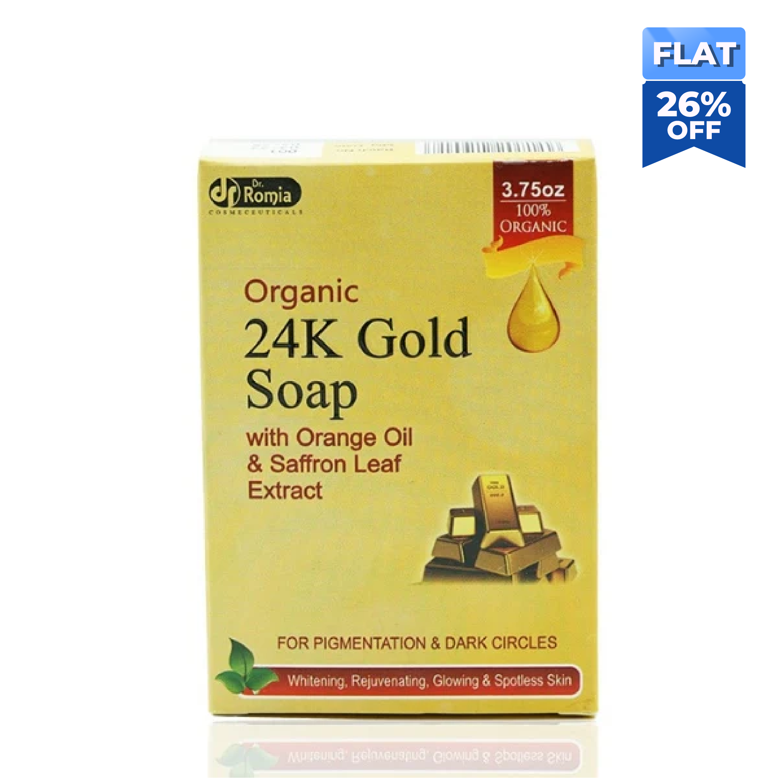 Organic 24K Gold Soap โ For Pigmentation & Dark Circles