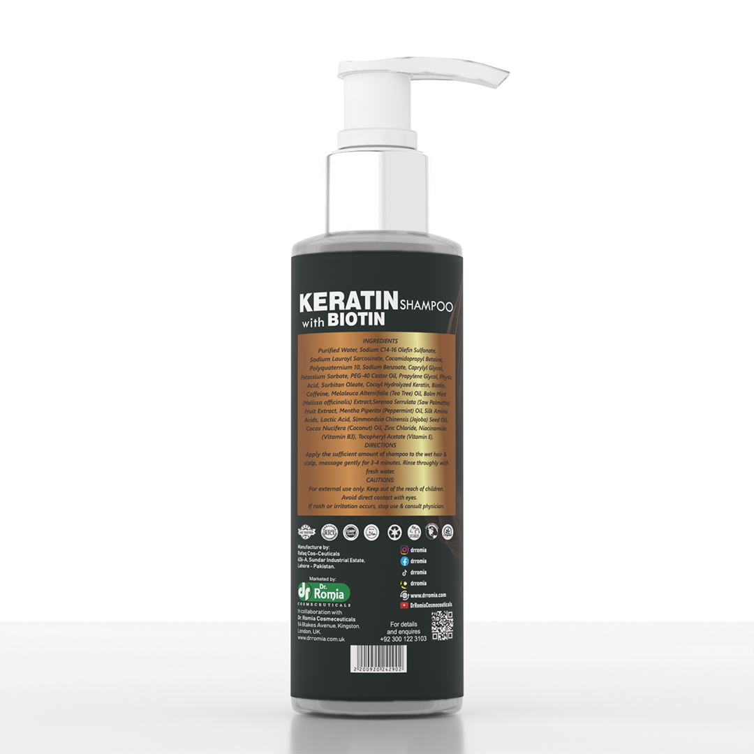 Keratin Shampoo with Biotin