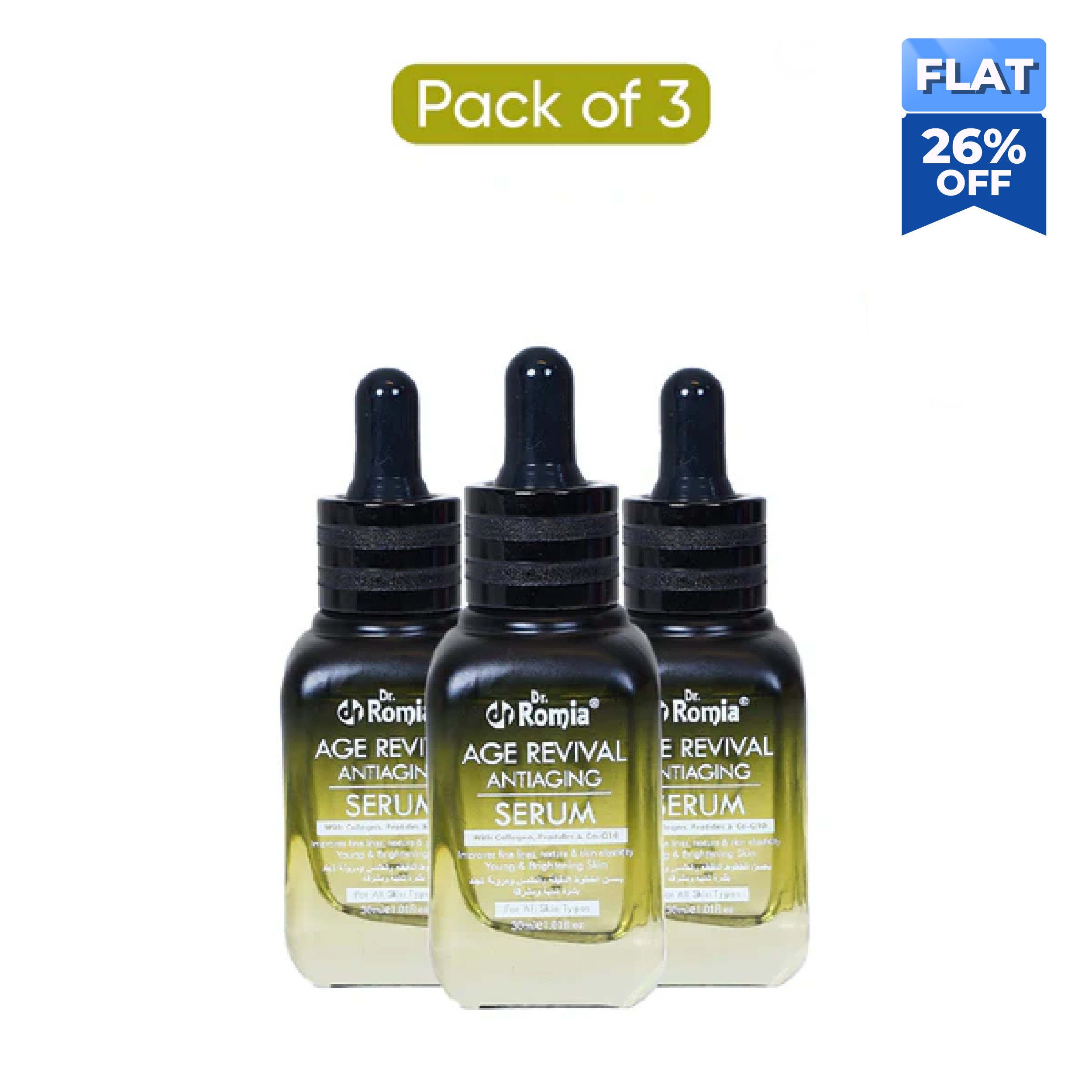 Age Revival Anti Aging Serum 3 Packs