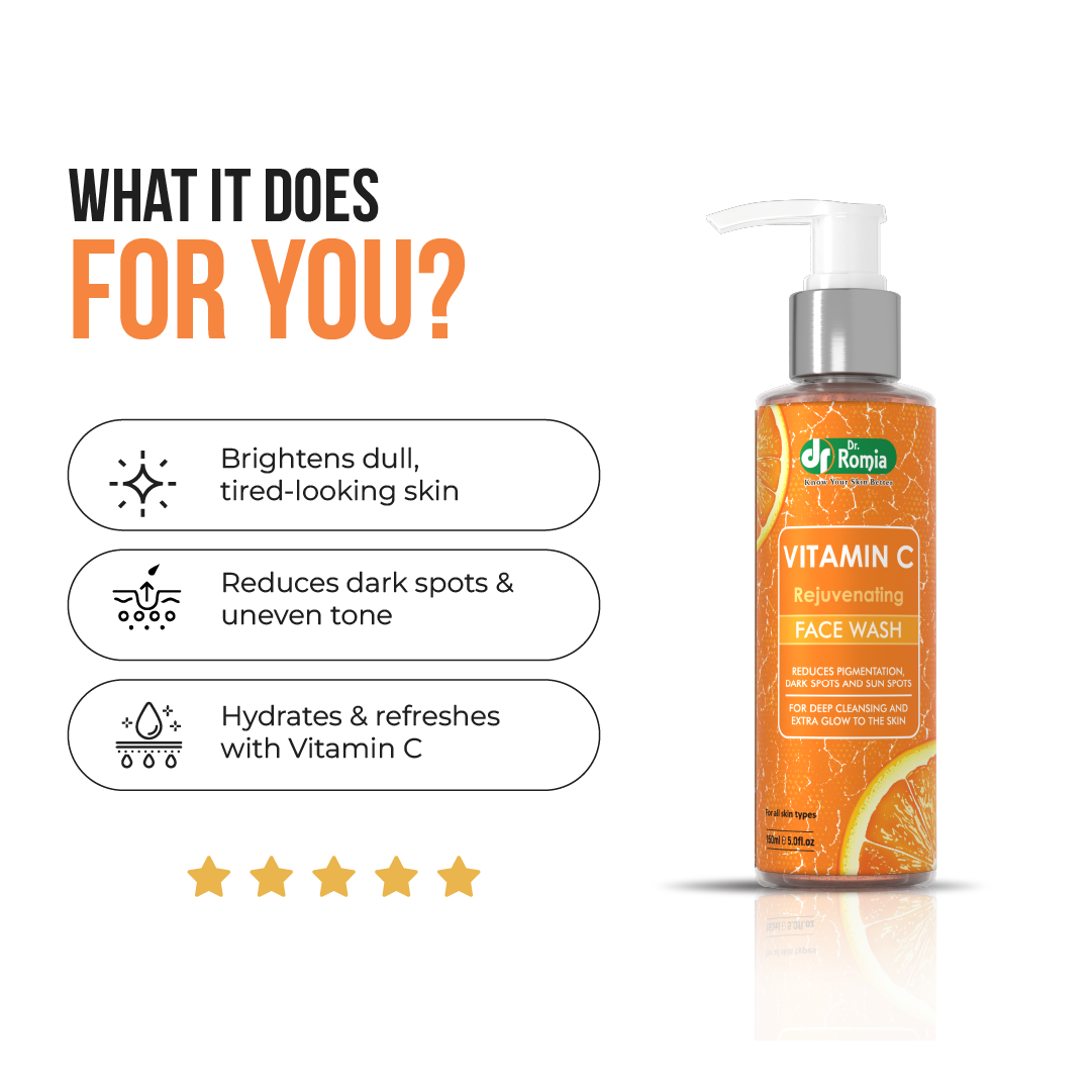 Vitamin C Rejuvenating Face Wash