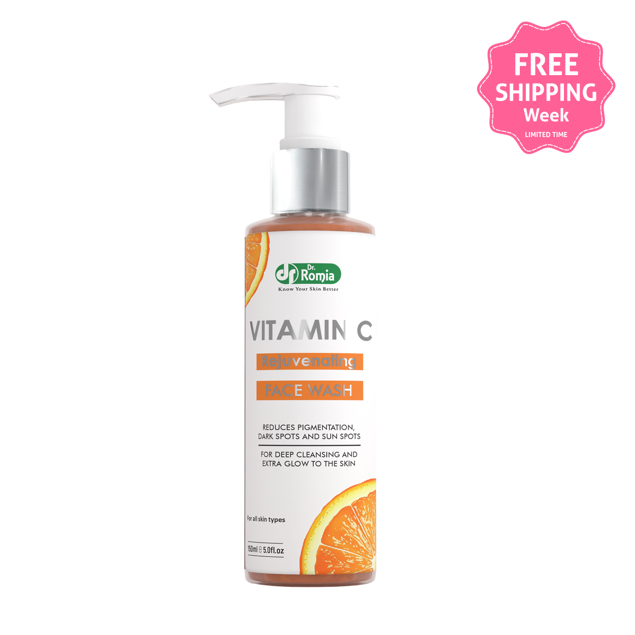 Vitamin C Rejuvenating Face Wash