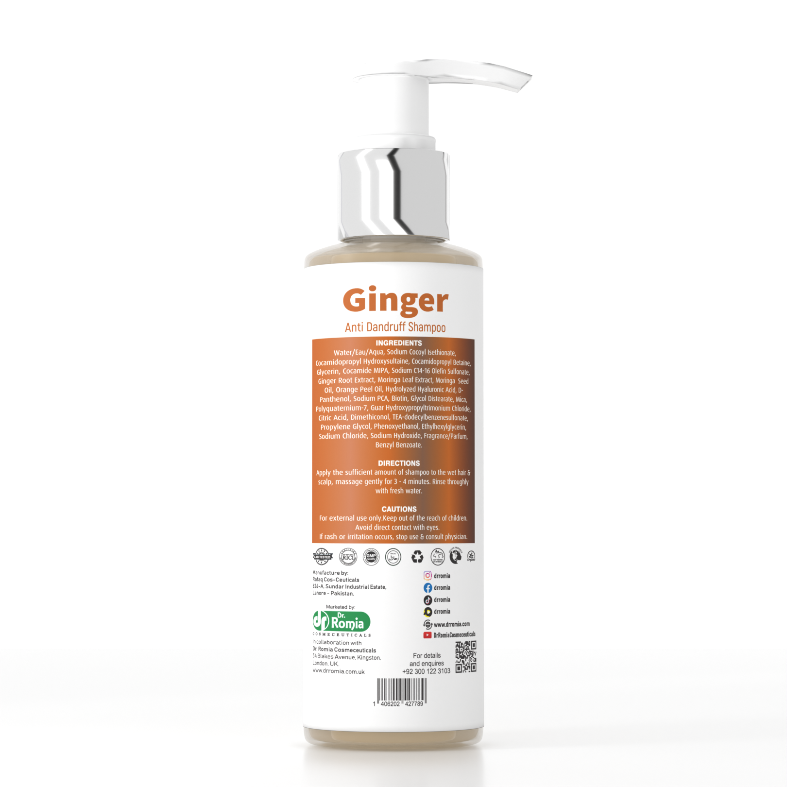 Ginger Anti Dandruff Shampoo