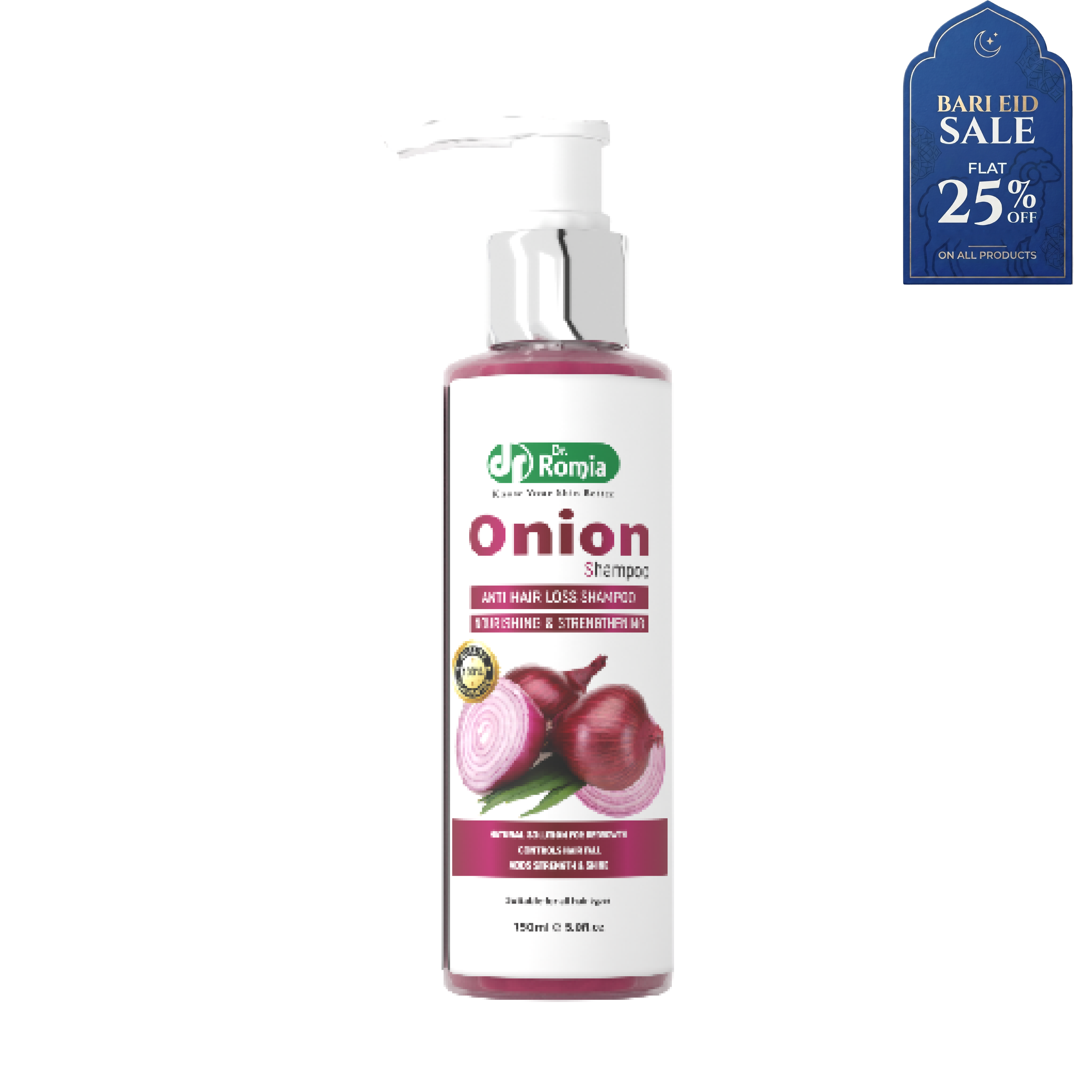 Onion Shampoo - Anti Hair Loss Shampoo
