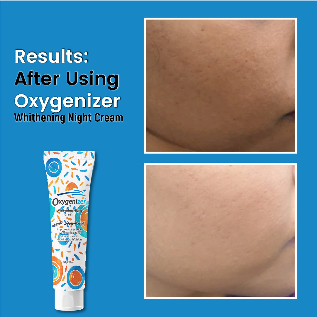 Whitening night cream