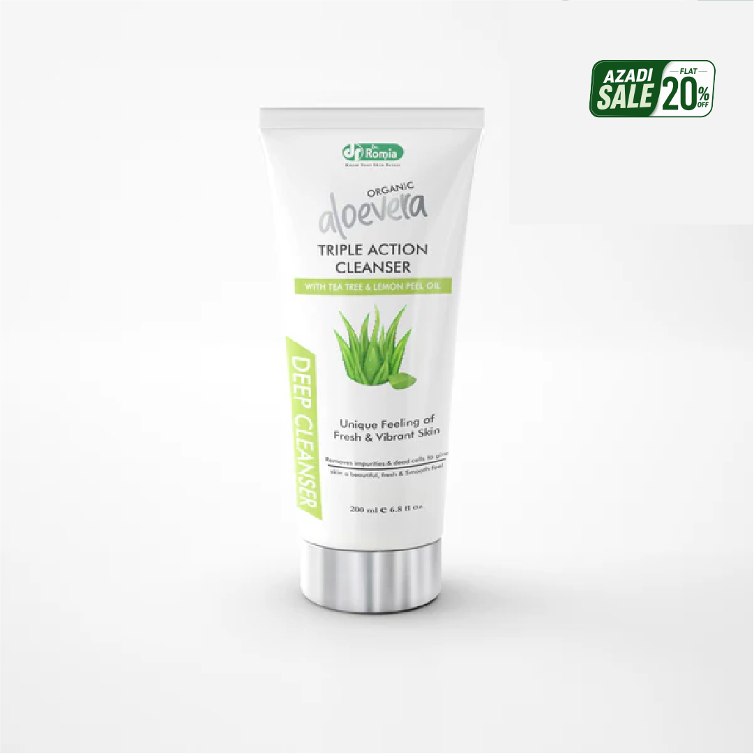Aloe Vera Facial Wash – Organic Aloe Vera Cleanser