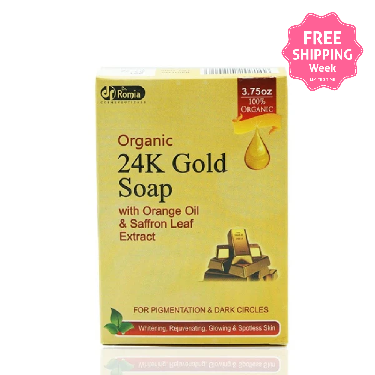 Organic 24K Gold Soap โ For Pigmentation & Dark Circles