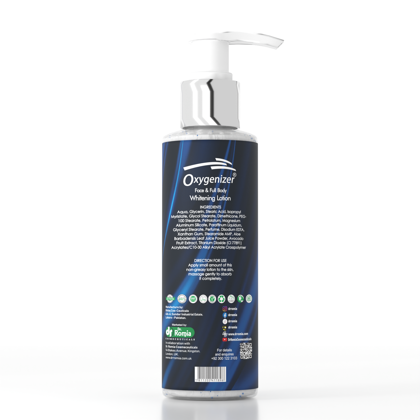 Oxygenizer Face & Full Body Whitening Lotion