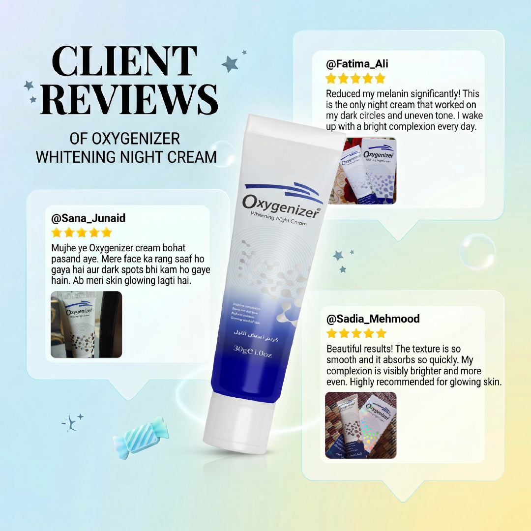 Oxygenizer - Best Skin Whitening Night Cream