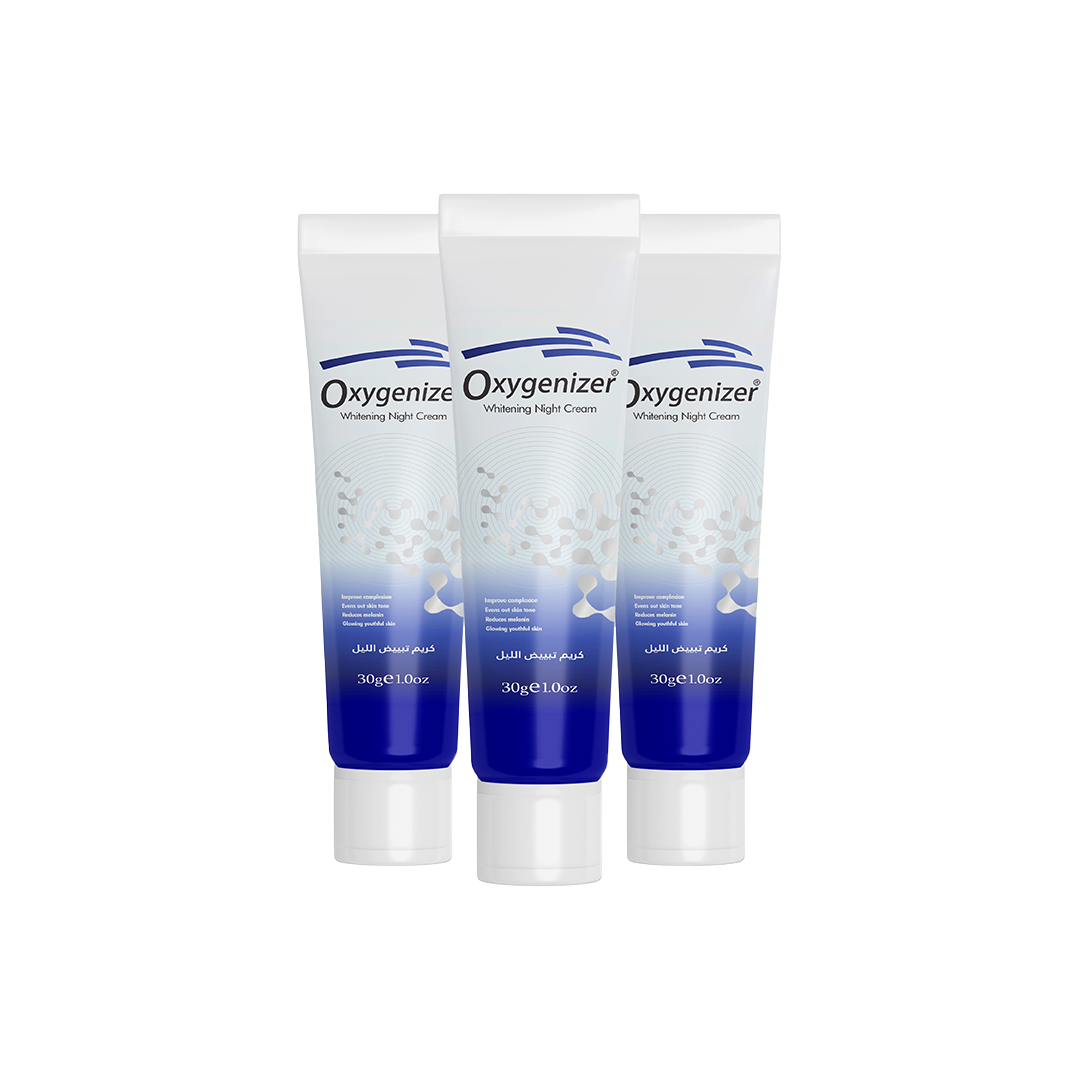 Oxygenizer Whitening Night Cream - Triple Pack