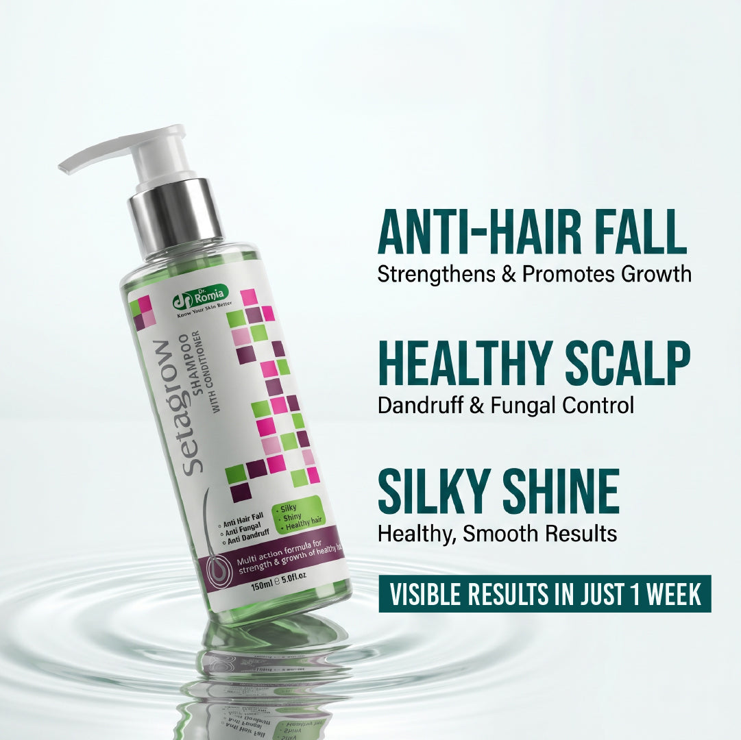 Solution For Hair Fall – Setagrow Shampoo