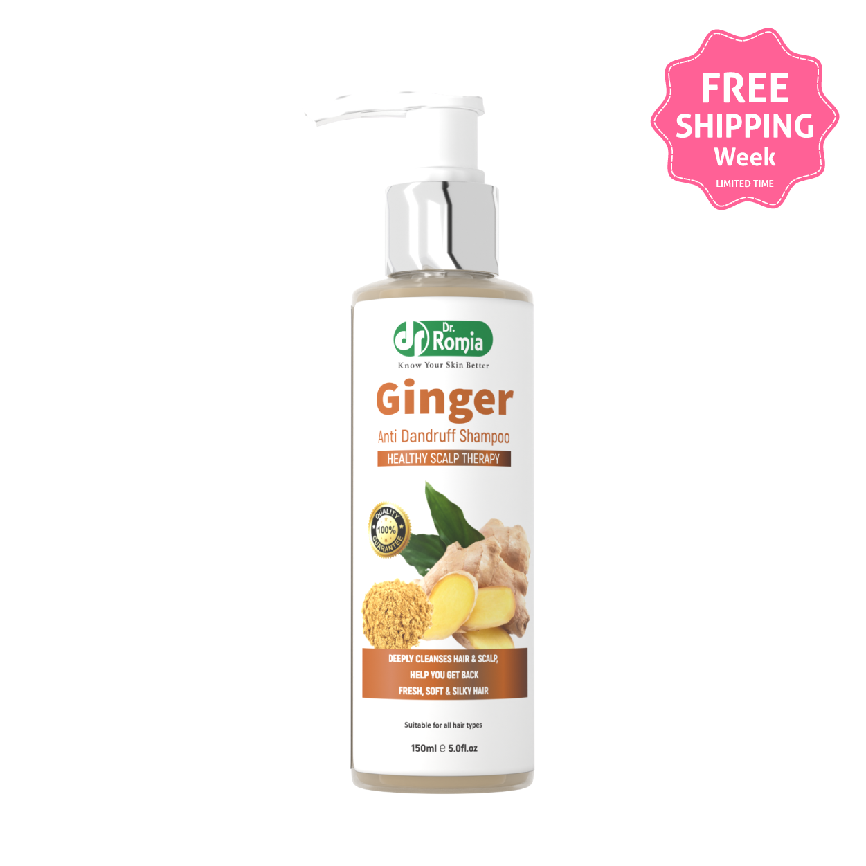Ginger Anti Dandruff Shampoo