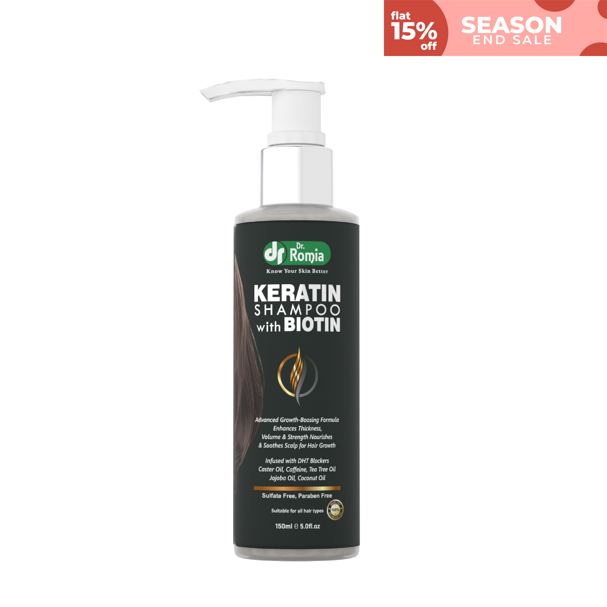 Keratin Shampoo with Biotin