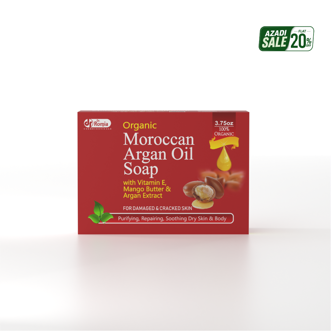 Treatment For Damaged Skin – Organic Moroccan Argan Oil Soap