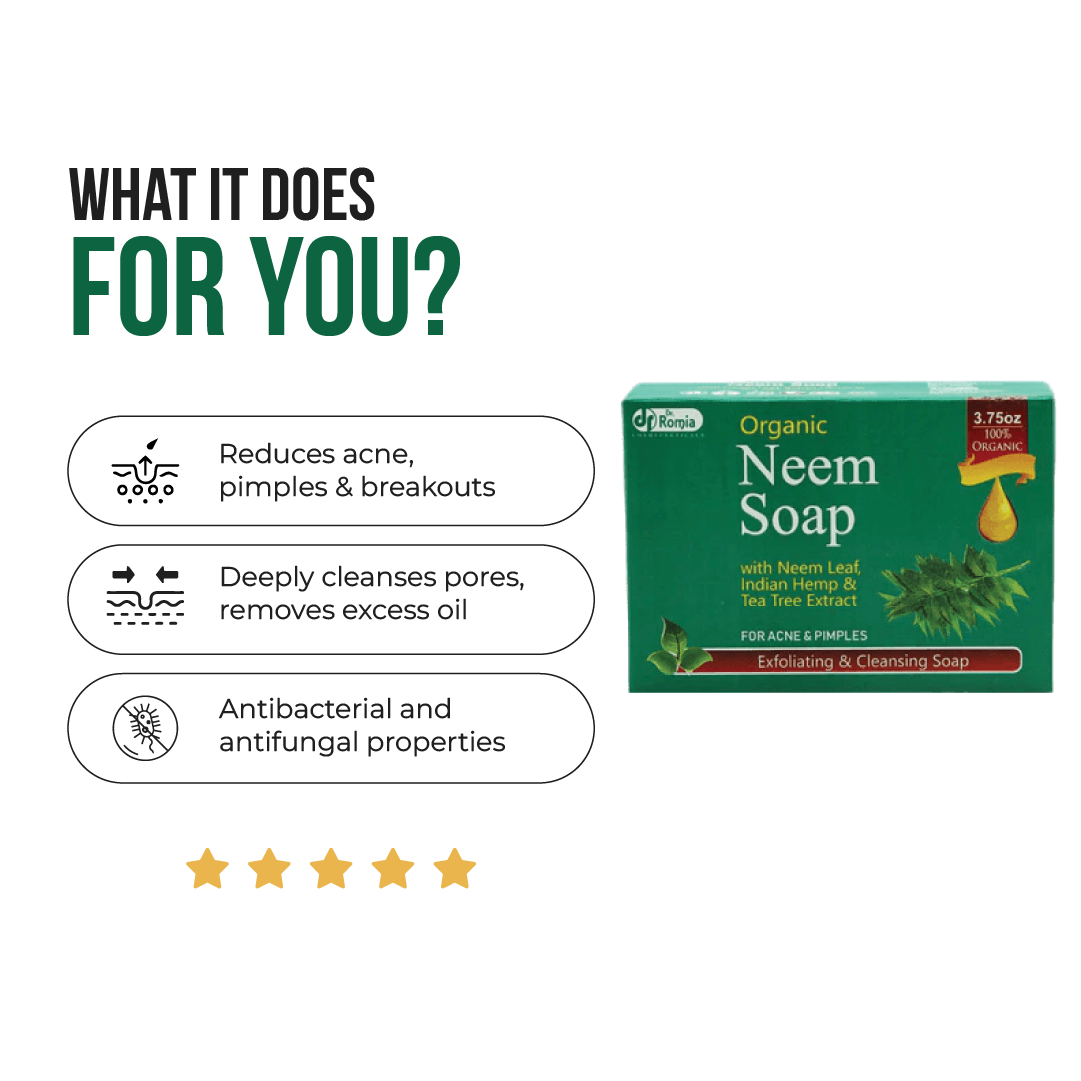 Anti Acne Soap – Organic Neem Soap