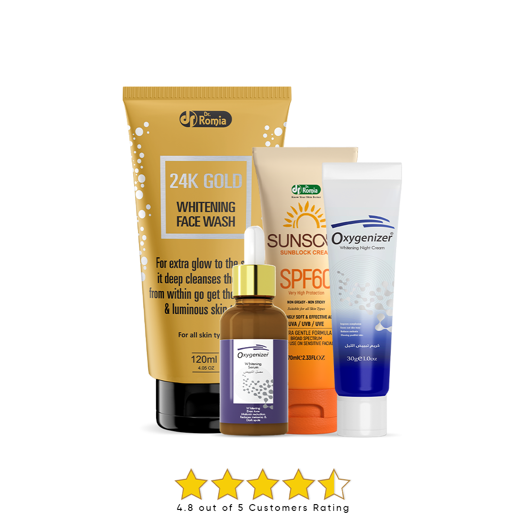 Special whitening bundle – Whitening Cream & Brightening Products