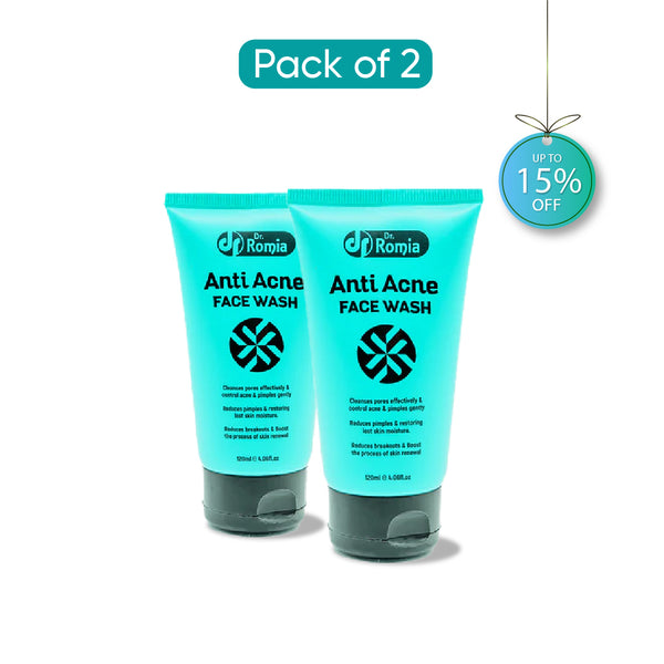 Anti Acne Face Wash - 2 Pack