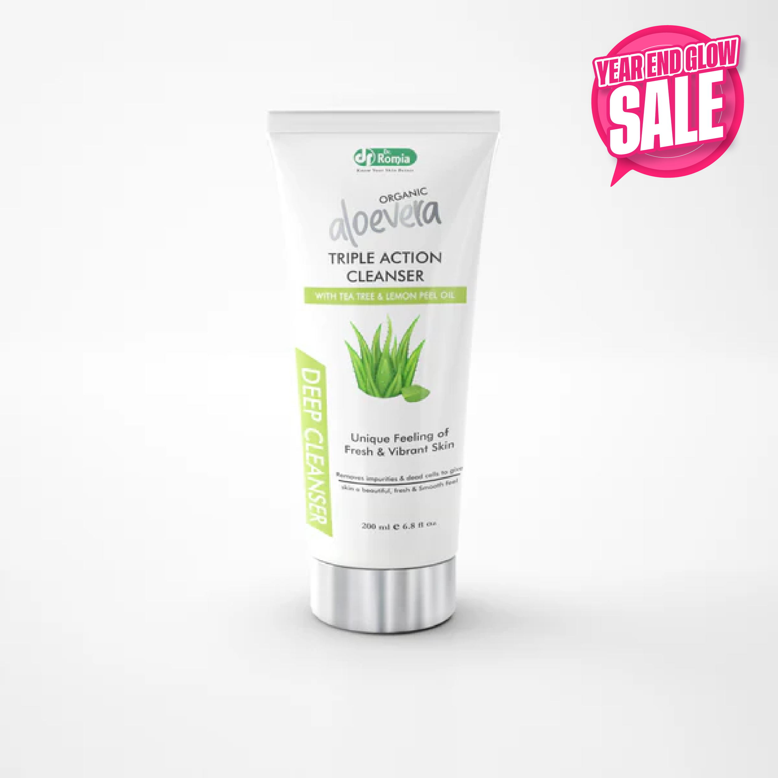Aloe Vera Facial Wash โ Organic Aloe Vera Cleanser