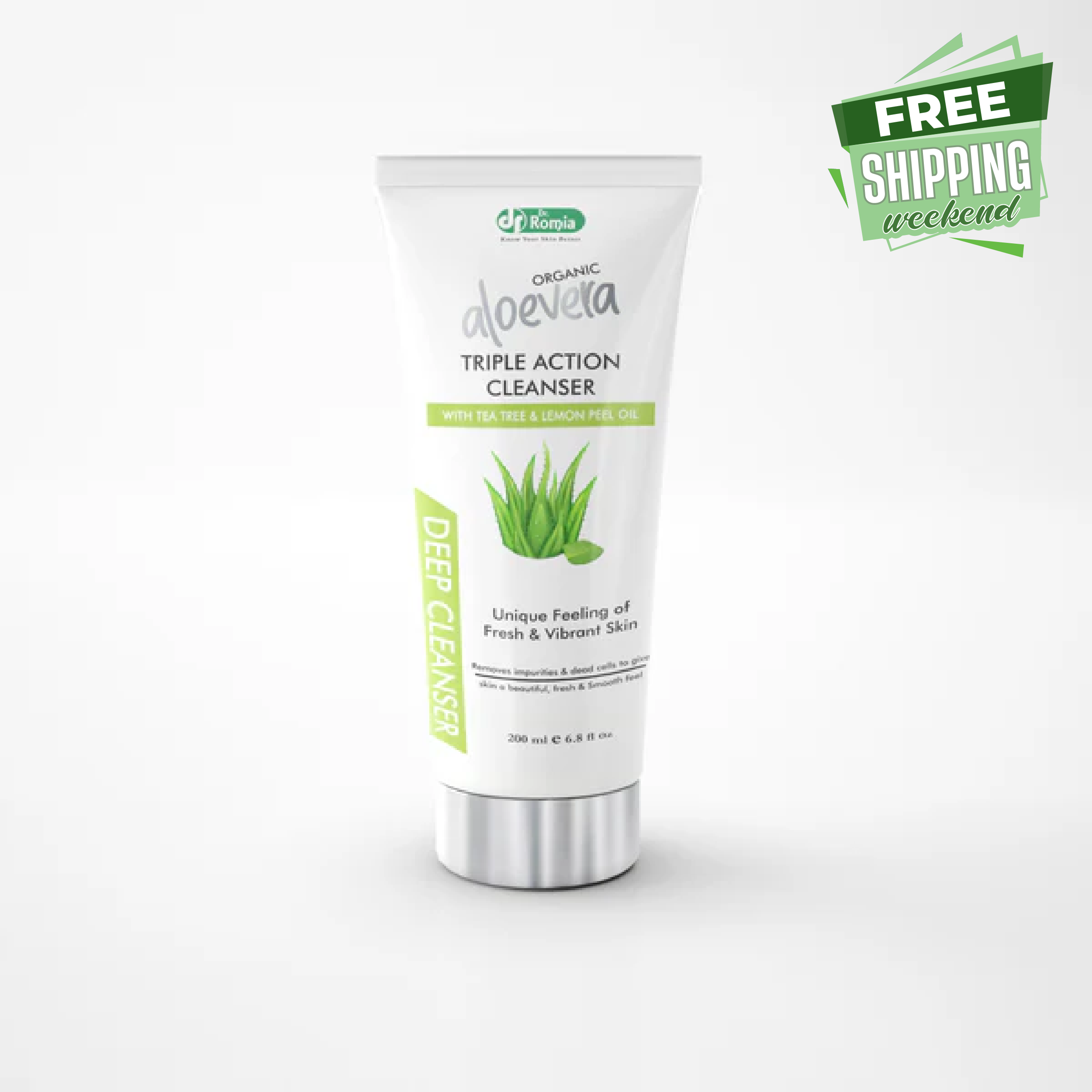 Aloe Vera Facial Wash โ Organic Aloe Vera Cleanser