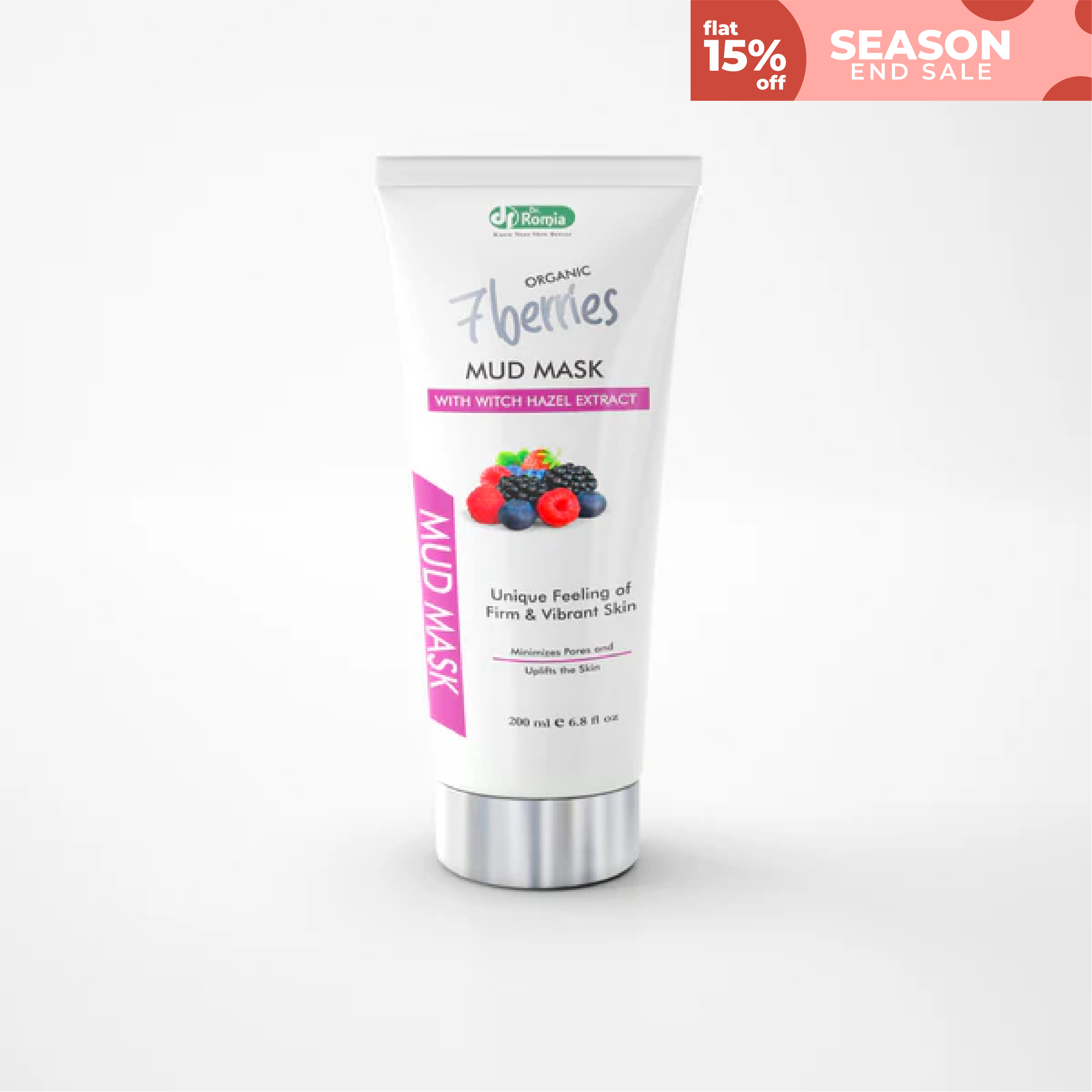 Face Mask For Skin Whitening – Organic 7 Berries Mud Mask