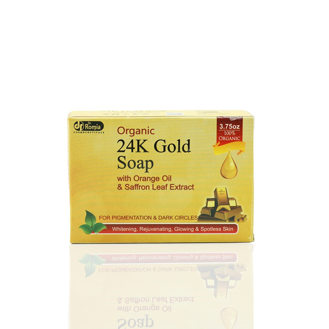 Organic 24K Gold Soap โ For Pigmentation & Dark Circles
