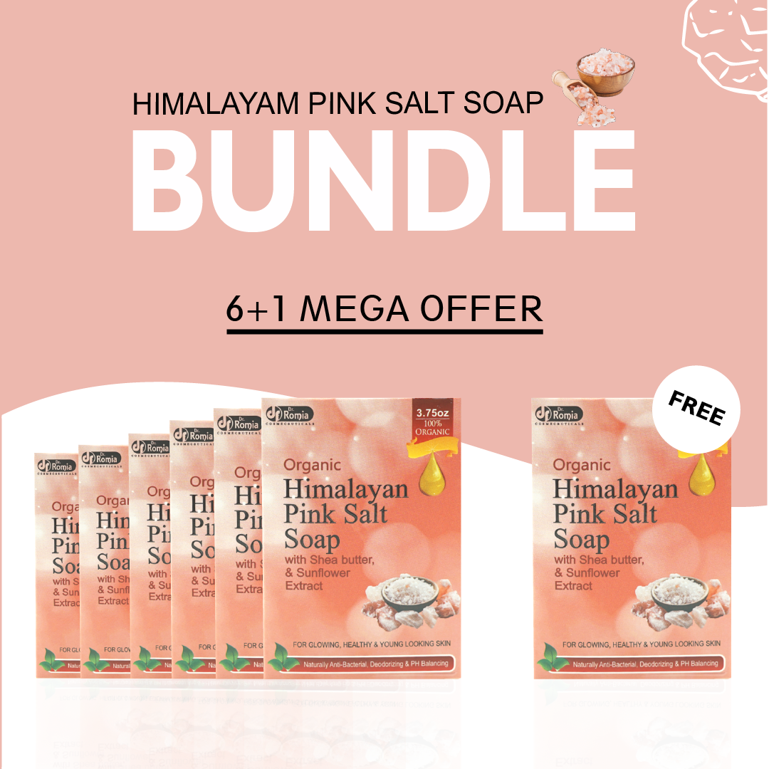 HIMALAYAN PINK SALT SOAP BUNDLE (6+1)
