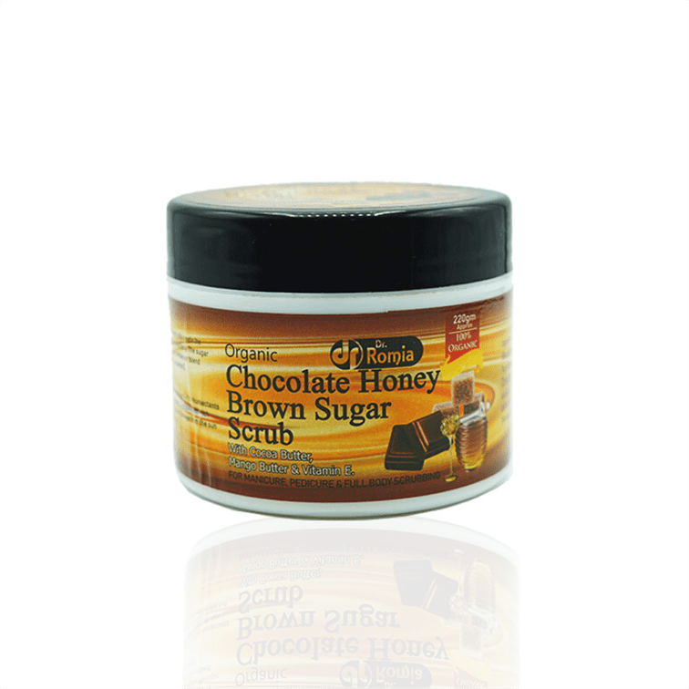 Best Hand & Foot Whitening Scrub โ Organic Chocolate Honey Brown Sugar