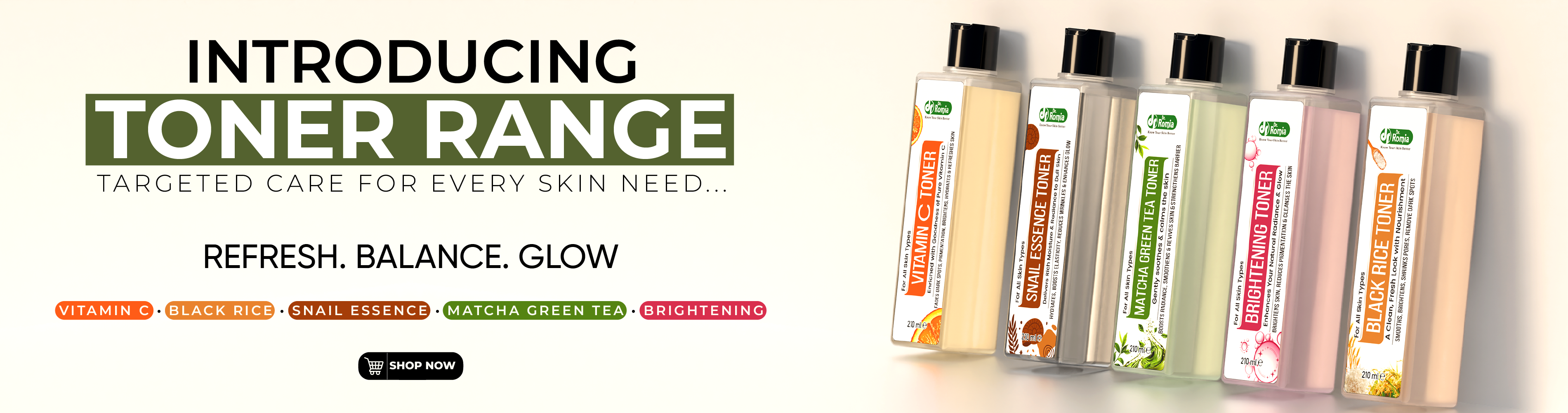 Why Toners Are Essential in Your Skincare Routine: Dr. Romia Collection Guide