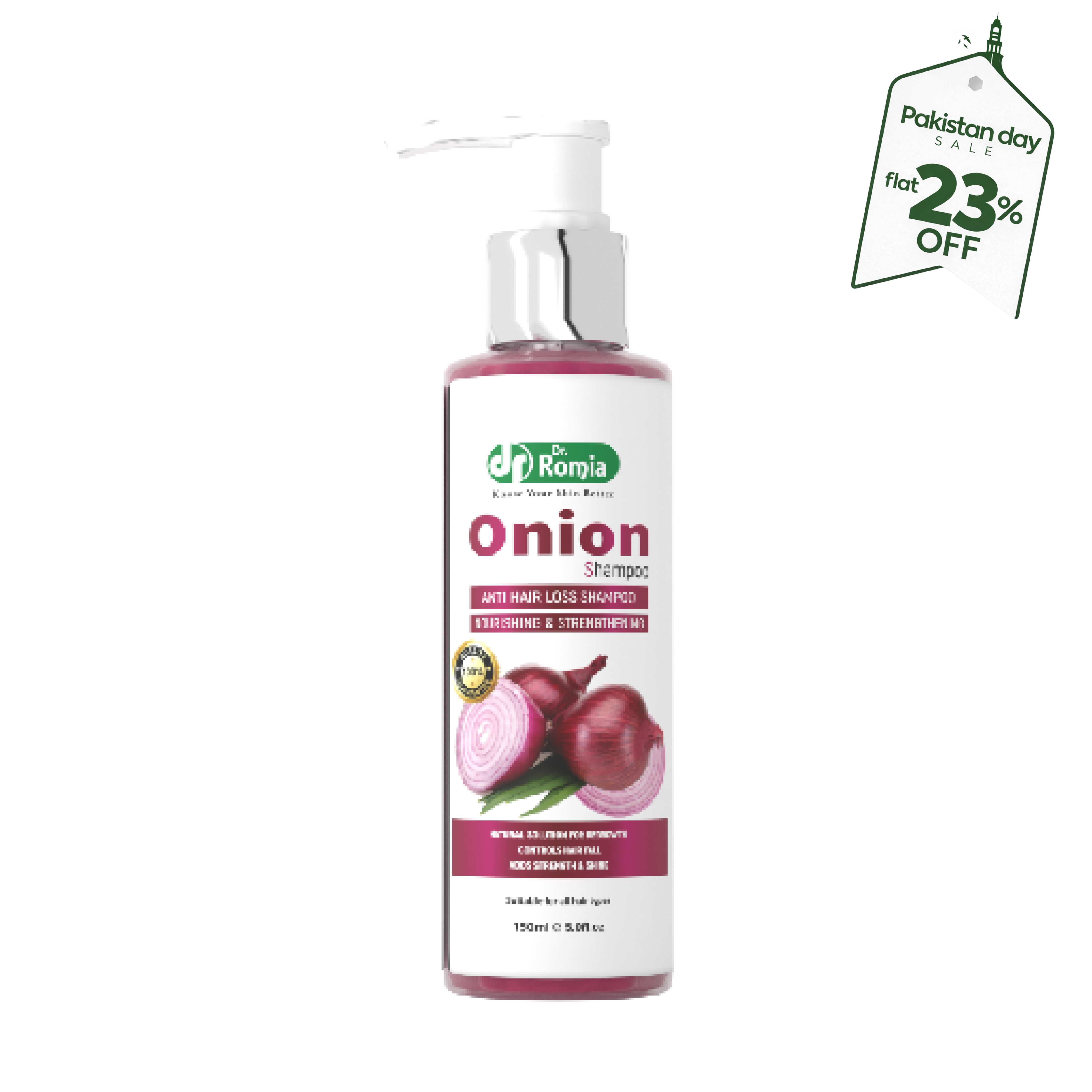 Onion Shampoo - Anti Hair Loss Shampoo