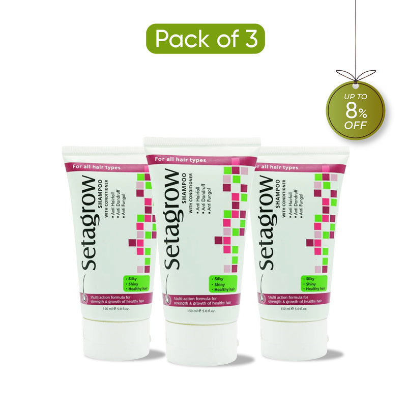 Setagrow Shampoo 3 Packs