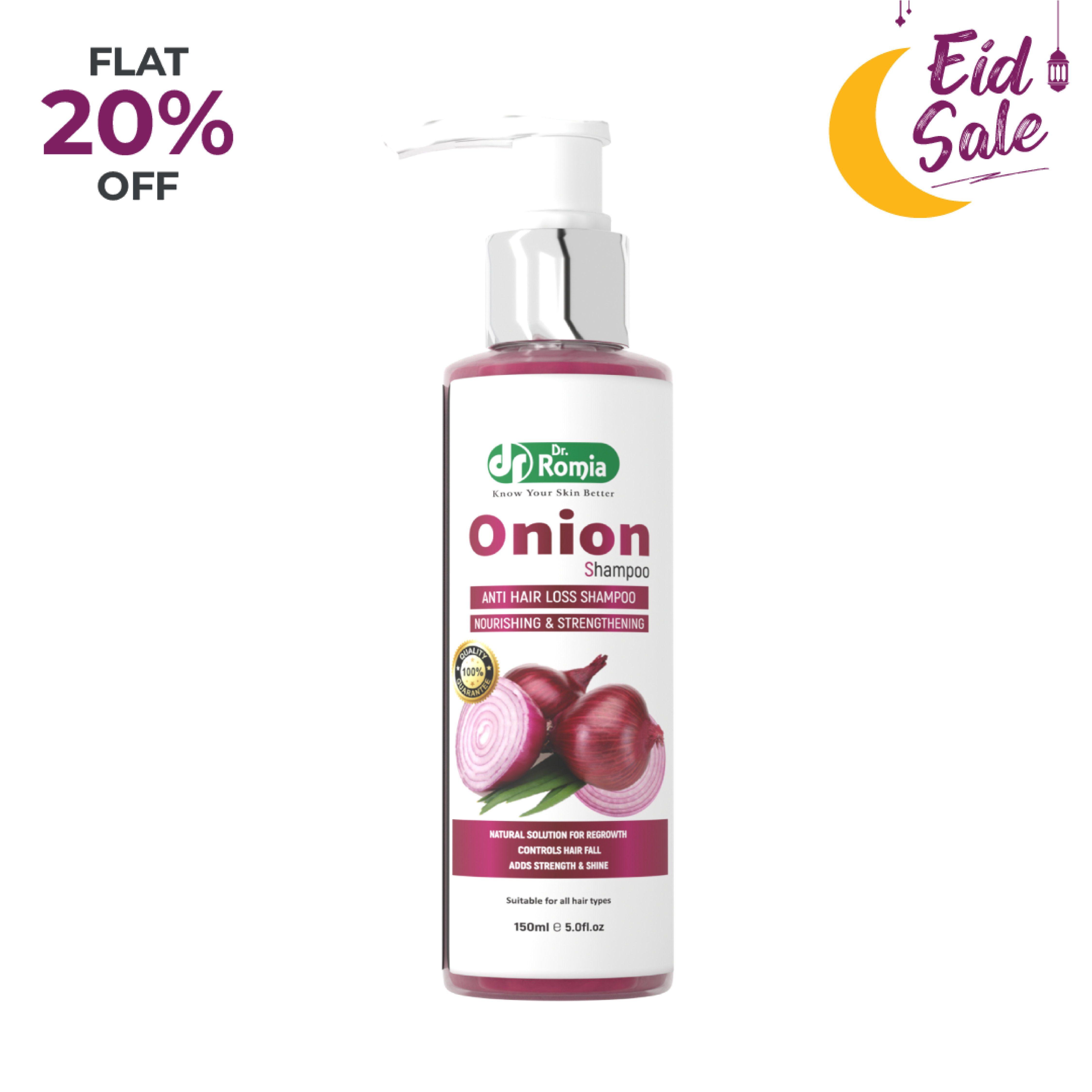 Onion Shampoo - Anti Hair Loss Shampoo