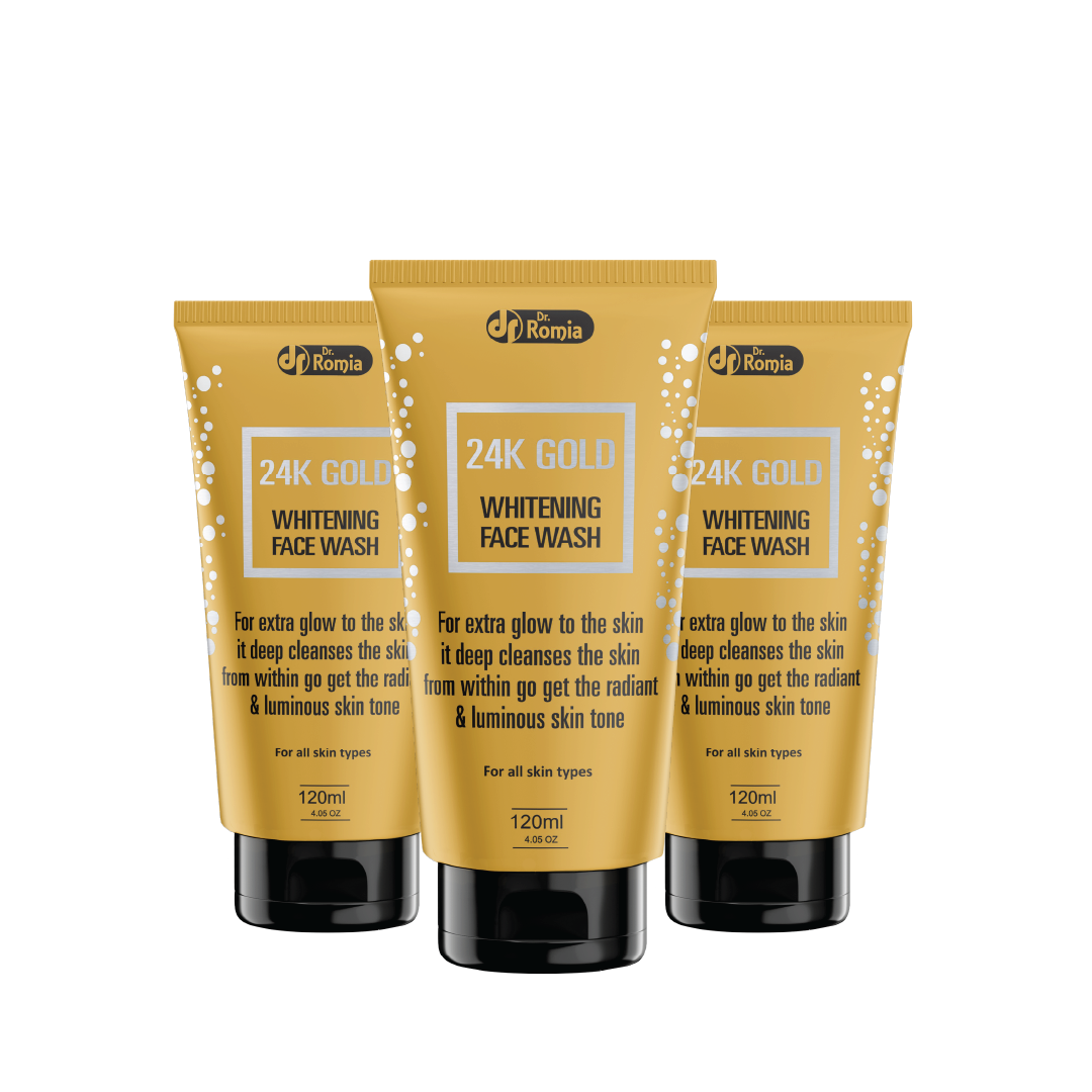 24K Gold Face Wash 3 Packs