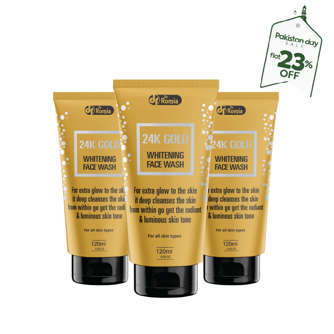 24K Gold Face Wash 3 Packs