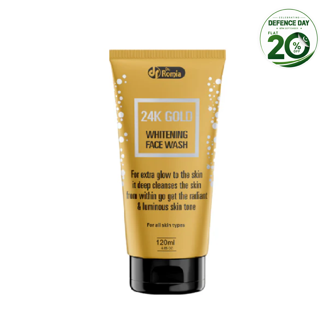 24K GOLD – BEST WHITENING FACE WASH