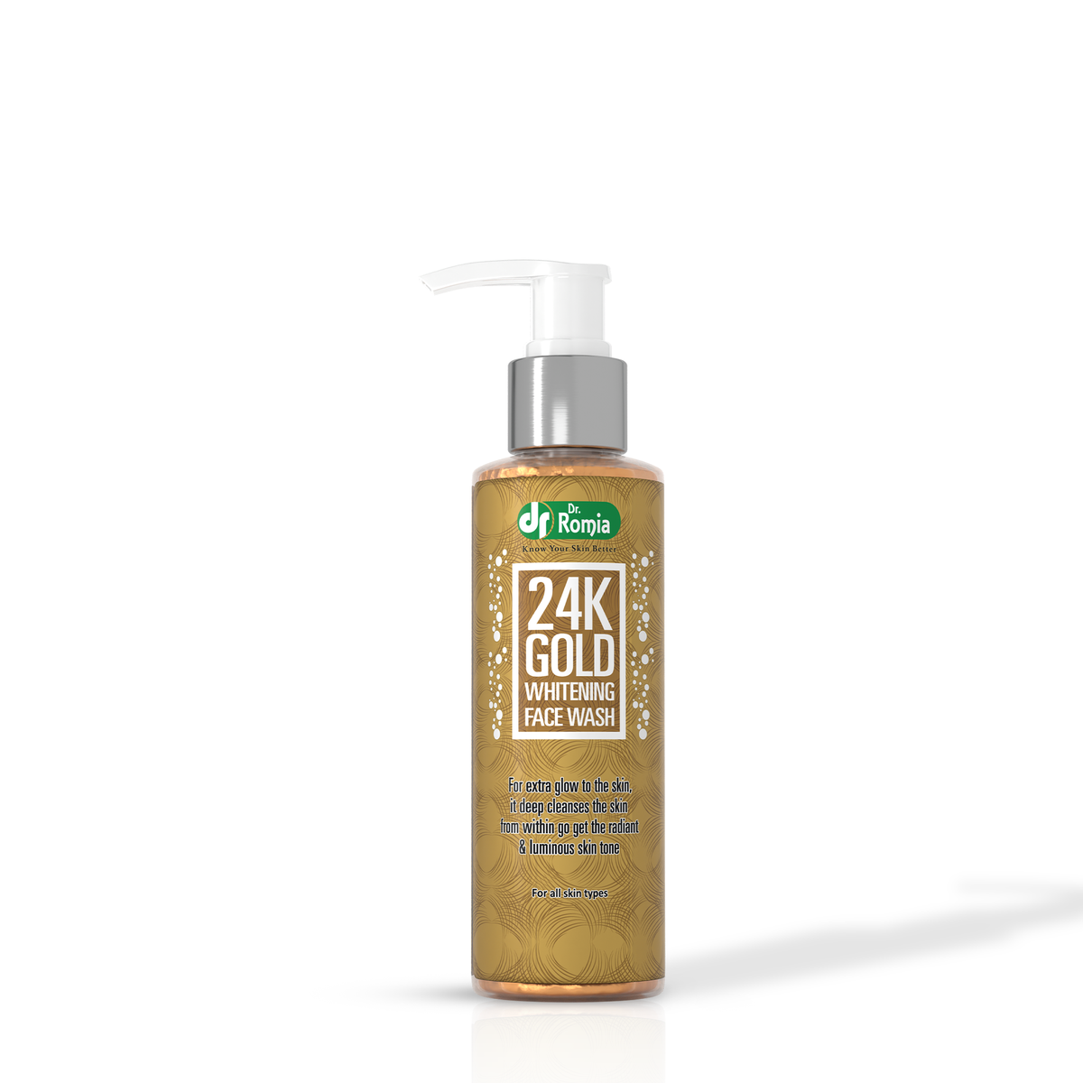 24K Gold Skin Lightening Face Wash