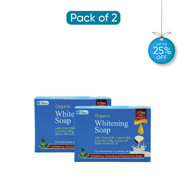 Organic Whitening Soap - 2 Pack